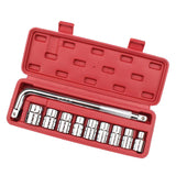 Maxbell 10pcs Automobile Motorcycle Repairing Tool Socket Wrench Set with Case