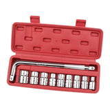 Maxbell 10pcs Automobile Motorcycle Repairing Tool Socket Wrench Set with Case