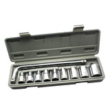 Maxbell 10pcs Automobile Motorcycle Repairing Tool Case Socket Wrench Set