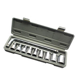 Maxbell 10pcs Automobile Motorcycle Repairing Tool Case Socket Wrench Set