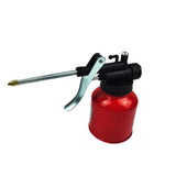 Maxbell 250ml Steel High Pressure Hand Pump Oiler Oil Pot Lubricant Soap Spray Can