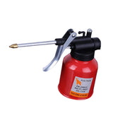 Maxbell 250ml Steel High Pressure Hand Pump Oiler Oil Pot Lubricant Soap Spray Can