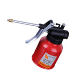 Maxbell 250ml Steel High Pressure Hand Pump Oiler Oil Pot Lubricant Soap Spray Can