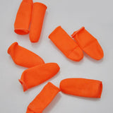 Maxbell 100Pieces Disposable Latex Non-Slip Fingertips Gloves Set 0.8inch dia