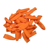 Maxbell 100Pieces Disposable Latex Non-Slip Fingertips Gloves Set 0.8inch dia