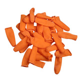 Maxbell 100Pieces Disposable Latex Non-Slip Fingertips Gloves Set 0.8inch dia