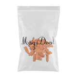 Maxbell 100Pieces Disposable Latex Non-Slip Fingertips Gloves Set 0.9inch dia