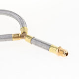 Maxbell 3/8" Flare Stainless Steel Braided Gas Connection Hose Propane Transfer Pipe