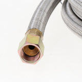 Max 5/8" 16 FT Propane Gas Oven Connecting Pipe Metal Braided Enhanced Gas Hose