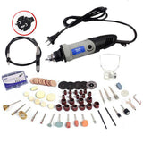 Maxbell Mini Electric Drill Rotary Grinder Kit with 94 Pieces Accessories 220V