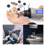 Maxbell Mini Electric Drill Rotary Grinder Kit with 94 Pieces Accessories 220V