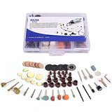 Maxbell Mini Electric Drill Rotary Grinder Kit with 94 Pieces Accessories 220V