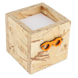 Maxbell Eyeglasses Store Decoration Wooden Office Flower Pot Shop Decoration
