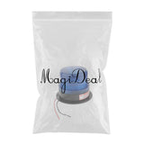 Maxbell 12V Emergency LED Flashing Strobe Signal Warning Light Lamp Beacon Blue