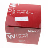 Maxbell 24V Emergency LED Flashing Strobe Signal Warning Light Lamp Beacon Orange