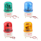 Maxbell 12V LED Rotating Strobe Warning Light Round Signal Beacon Flash Lamp Red
