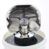 Maxbell 12V LED Rotating Strobe Warning Light Round Signal Beacon Flash Lamp Red