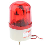 Maxbell 12V LED Rotating Strobe Warning Light Round Signal Beacon Flash Lamp Red