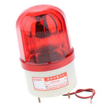 Maxbell 12V LED Rotating Strobe Warning Light Round Signal Beacon Flash Lamp Red