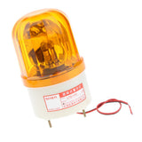 Maxbell 12V LED Rotating Strobe Warning Light Round Signal Beacon Flash Lamp Yellow