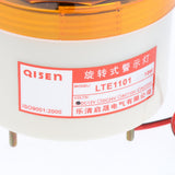 Maxbell 12V LED Rotating Strobe Warning Light Round Signal Beacon Flash Lamp Yellow
