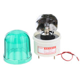 Max 12V LED Rotating Strobe Warning Light Round Signal Beacon Flash Lamp Green