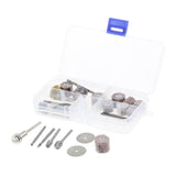 Maxbell 25PCS Woodwork Rotary Tool Accessory Kit for Carving Grinding 1/8 Inch Shank