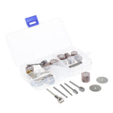 Maxbell 25PCS Woodwork Rotary Tool Accessory Kit for Carving Grinding 1/8 Inch Shank