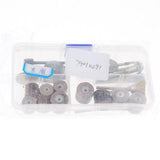 Maxbell 25PCS Woodwork Rotary Tool Accessory Kit for Carving Grinding 1/8 Inch Shank