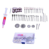 Maxbell 25PCS Woodwork Rotary Tool Accessory Kit for Carving Grinding 1/8 Inch Shank