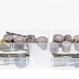 Maxbell 25PCS Woodwork Rotary Tool Accessory Kit for Carving Grinding 1/8 Inch Shank