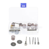 Maxbell 25PCS Woodwork Rotary Tool Accessory Kit for Carving Grinding 1/8 Inch Shank