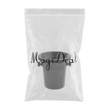 Maxbell Black Plastic Wine Spittoon Champagne Bucket Fashion with Carry Handles
