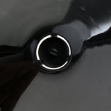 Maxbell Black Plastic Wine Spittoon Champagne Bucket Fashion with Carry Handles