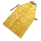 Max Welder Apron Heat Insulation Welding Artificial Cowhide Yellow 90x60cm