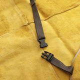 Max Welder Apron Heat Insulation Welding Artificial Cowhide Yellow 90x60cm