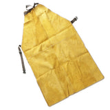 Max Welder Apron Heat Insulation Welding Artificial Cowhide Yellow 90x60cm