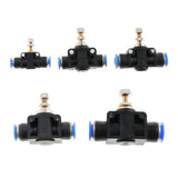 Max Restrictor Valve Throttle Valve Pneumatic Pneumatic Quick Connector 4mm
