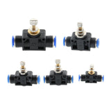 Max Restrictor Valve Throttle Valve Pneumatic Pneumatic Quick Connector 4mm