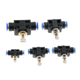 Max Restrictor Valve Throttle Valve Pneumatic Pneumatic Quick Connector 4mm