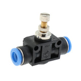 Max Restrictor Valve Throttle Valve Pneumatic Pneumatic Quick Connector 8mm
