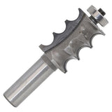 Max Maxb 1/4'' 1/2'' Triple Bead Triple Flute Molding Router Bit Woodworking Cutter 3