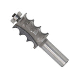 Max Maxb 1/4'' 1/2'' Triple Bead Triple Flute Molding Router Bit Woodworking Cutter 3