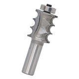 Max Maxb 1/4'' 1/2'' Triple Bead Triple Flute Molding Router Bit Woodworking Cutter 4