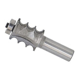 Max Maxb 1/4'' 1/2'' Triple Bead Triple Flute Molding Router Bit Woodworking Cutter 4