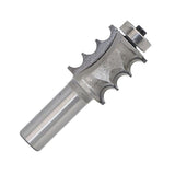 Max Maxb 1/4'' 1/2'' Triple Bead Triple Flute Molding Router Bit Woodworking Cutter 4