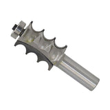 Max Maxb 1/4'' 1/2'' Triple Bead Triple Flute Molding Router Bit Woodworking Cutter 6