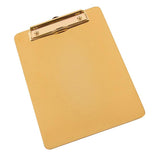 Max Portable Clipboard Stainless Steel Writing Board Metal Clip Document Holder L