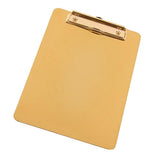 Max Portable Clipboard Stainless Steel Writing Board Metal Clip Document Holder L