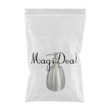 Max Soap Pump Shampoo Dispenser Lotion Liquid Bottle Container for Bathroom Silver 485ml